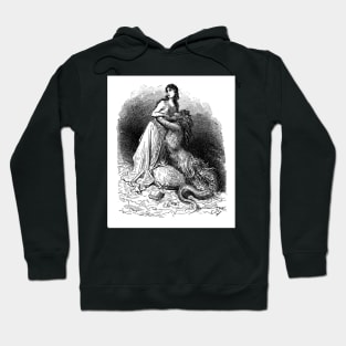 Proteus & the Ebudan princess - Gustave Dore Hoodie